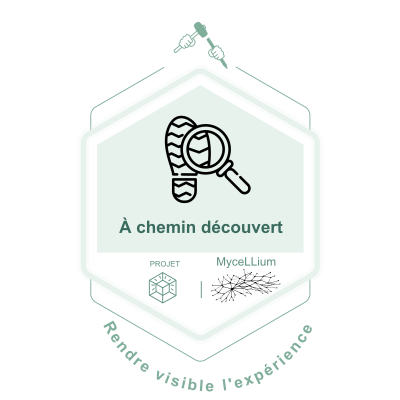 Badge À Chemin découvert