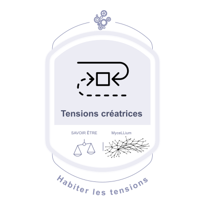 Badge Tensions créatrices